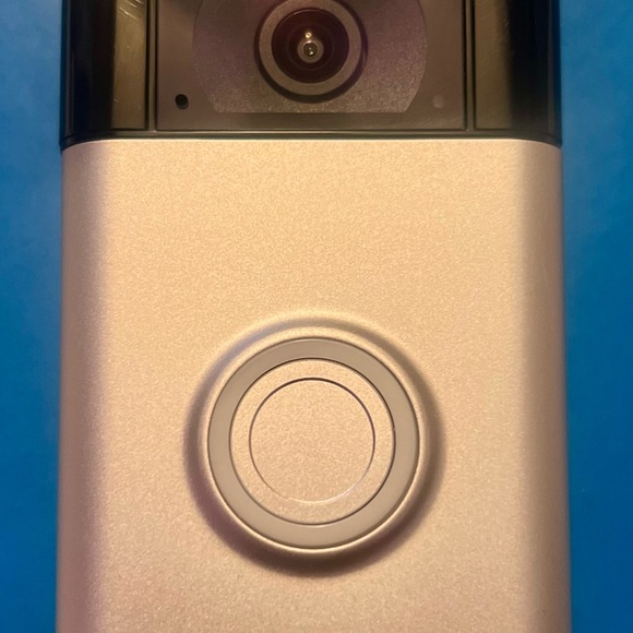 Ring Video Doorbell - Silver and Black- Second Generation - Picture 2 of 9